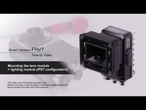 FHV7 How-to Video : Mounting the lens + lighting module