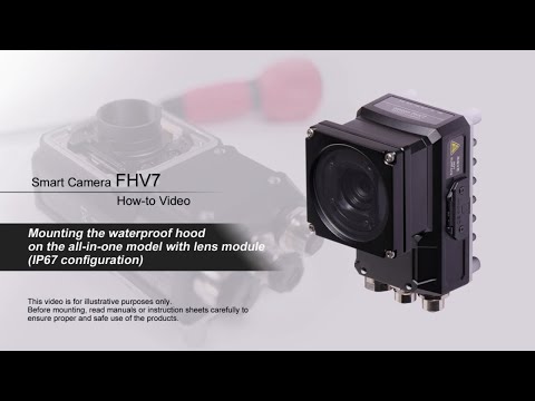 FHV7 How-to Video : Mounting the waterproof hood with lens module